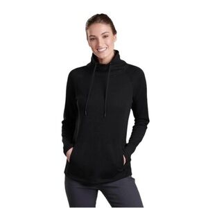 Kuhl Freethinkr Black Fleece Pullover Comfort Cozy Warm